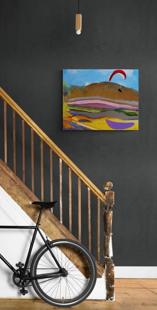 Gemälde "Summertime", Öl auf Leinwand, Größe 50x40 cm